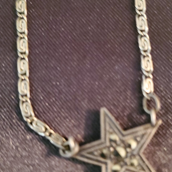 STERLING SILVER MARCASITE NECKLACE - Picture 4 of 5